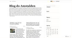 Desktop Screenshot of blogdoamstalden.com